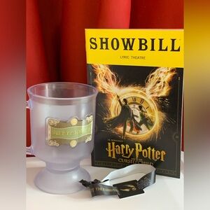 Harry Potter and the Cursed Child Showbill,souvenir cup and bracelet